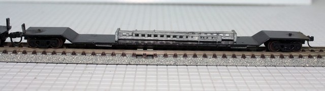 Zestaw 2 sztuk modeli pociągu towarowego w skali 1/160 N - Wianko - 3