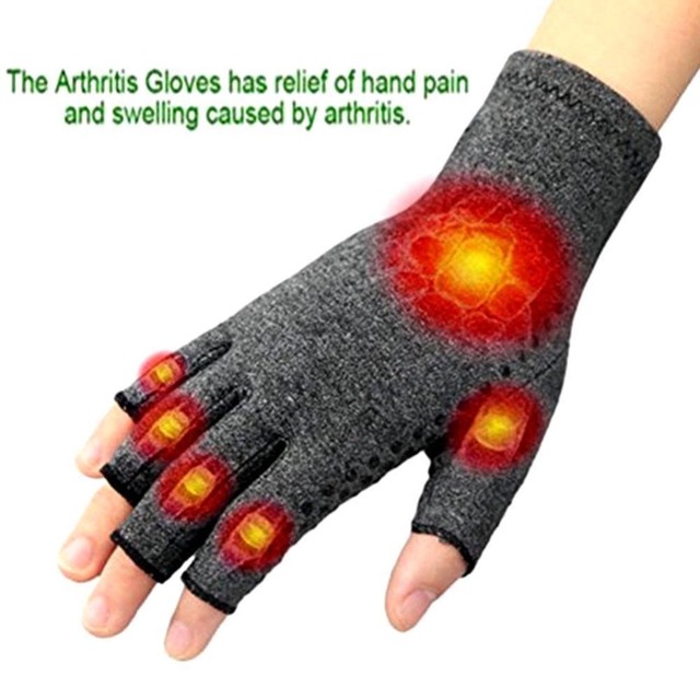 Rękawice kompresyjne Artretyzm Artretic - ulga w bólu stawów, terapia, otwarte palce - Wianko - 23