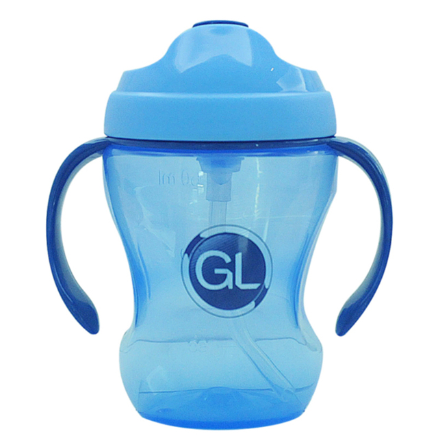 Butelka silikonowa Sippy Kids Cup 260ml z uchwytem ze słomką do treningu picia dla niemowląt - kubek dla dziecka na wodę i karmienie - Wianko - 3