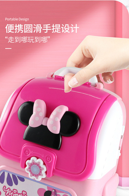 Zestaw dziecięcy Zabawki Lekarz Elsa Mickey i Minnie Mouse w plecaku - Wianko - 8