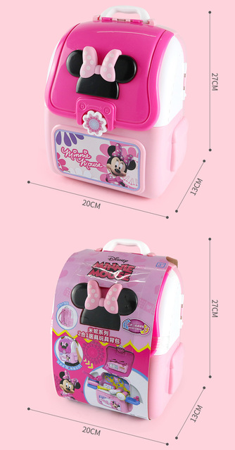 Zestaw dziecięcy Zabawki Lekarz Elsa Mickey i Minnie Mouse w plecaku - Wianko - 16
