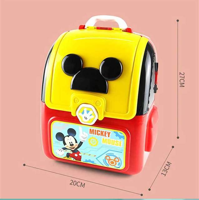Zestaw dziecięcy Zabawki Lekarz Elsa Mickey i Minnie Mouse w plecaku - Wianko - 22