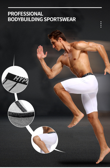 Męska koszulka sportowa do biegania - dry fit, kompresyjna, z bandażem, idealna na trening na świeżym powietrzu - Wianko - 15