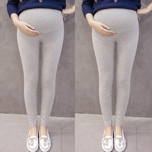 Spodnie ciążowe komfortowe dla kobiet w ciąży Pantalon - Wianko - 1