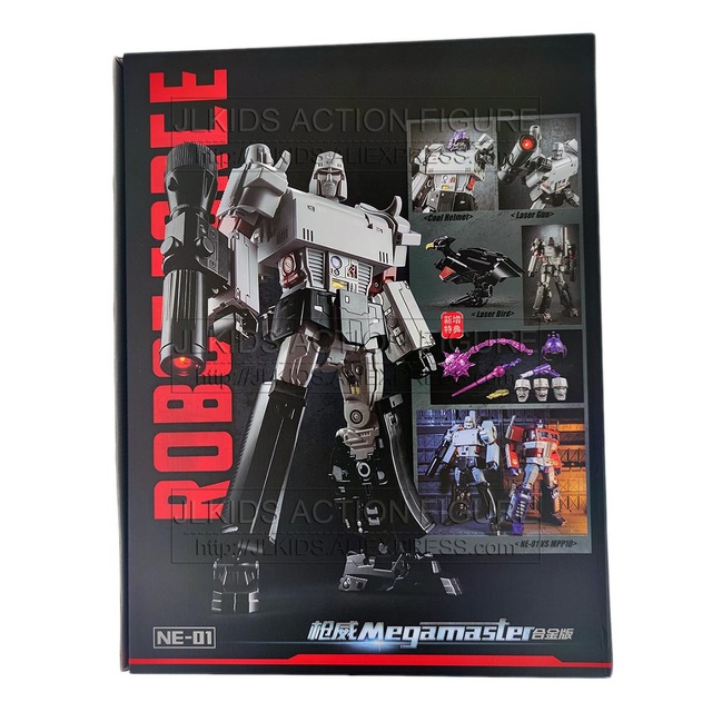 Figurka transformująca się MP36 Galvatron MGTron Ne-01 NE01 MPP36 w pistolet, wykonana ze stopu metali, wzbogacona o wielkość dla lepszej rozrywki, w oryginalnym opakowaniu detalicznym - Wianko - 5