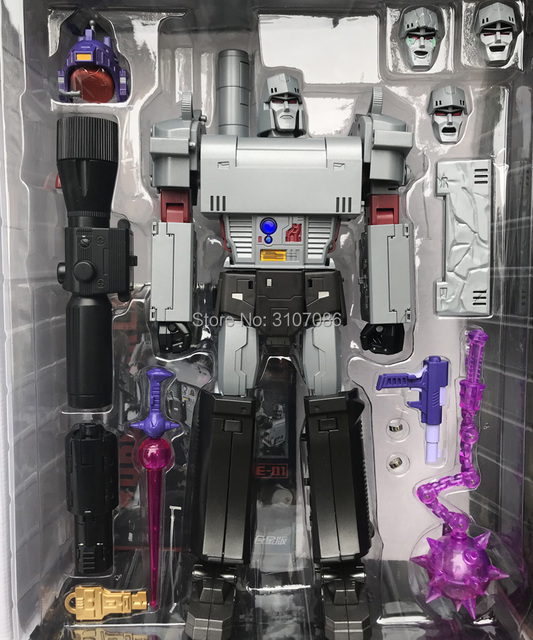 Figurka transformująca się MP36 Galvatron MGTron Ne-01 NE01 MPP36 w pistolet, wykonana ze stopu metali, wzbogacona o wielkość dla lepszej rozrywki, w oryginalnym opakowaniu detalicznym - Wianko - 14