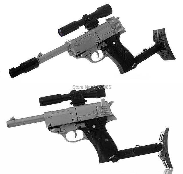 Figurka transformująca się MP36 Galvatron MGTron Ne-01 NE01 MPP36 w pistolet, wykonana ze stopu metali, wzbogacona o wielkość dla lepszej rozrywki, w oryginalnym opakowaniu detalicznym - Wianko - 10