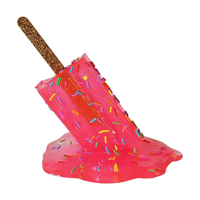 Ozdoby z żywicy - Lody sztuczne topienia Popsicle - Rzeźba lata - Popsicle dekoracje domu - Wianko - 15