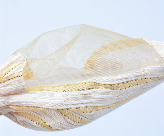 Nowe torby z sznurkiem na prezenty z bawełny i lnu z przezroczystym okienkiem, organza i szyfonu 10x14cm - Favoptyczki ślubne SN3096 - Wianko - 3