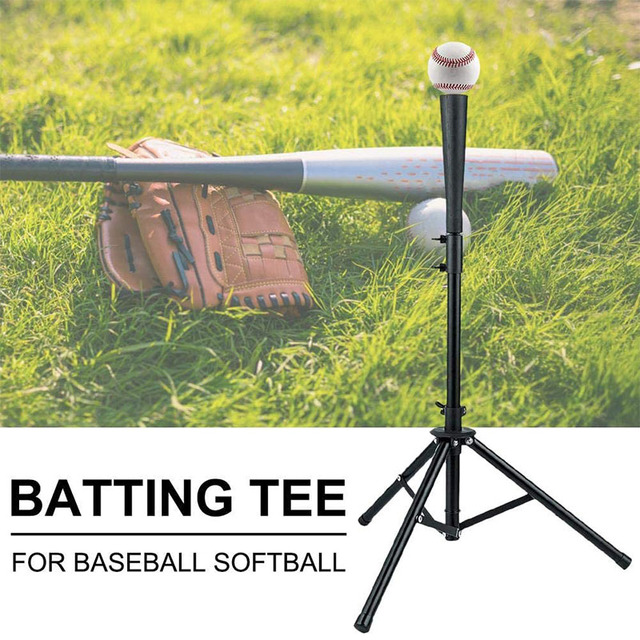 Outdoor Baseball trójnik treningowy mocowanie do statywu regulowany stojak do ćwiczeń - Softball - Wianko - 1