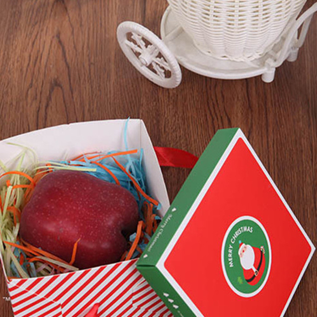 Kartonowe pudło na świąteczny prezent w stylu koreańskim o wysokiej jakości wzornictwie - Wianko - 4