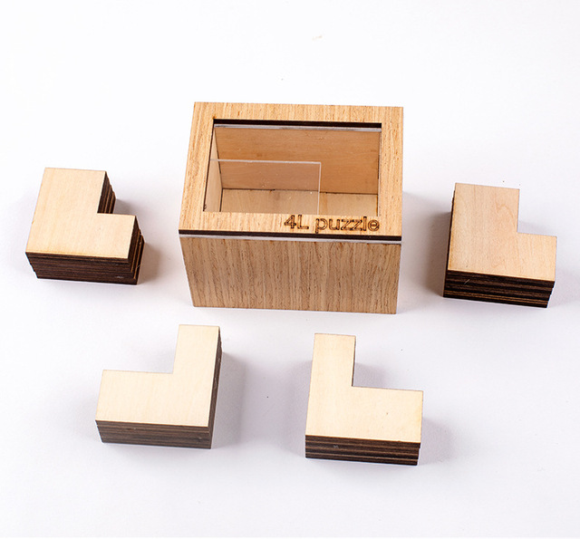 Plansza 3D do układania puzzle – drewniane, trudne, dekompresyjne, dla dzieci - Wianko - 12
