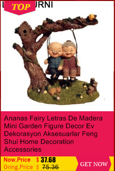 Neko Ananas Letras De Madera Figurka do miniatury ogrodu i dekoracji domu - Wianko - 8