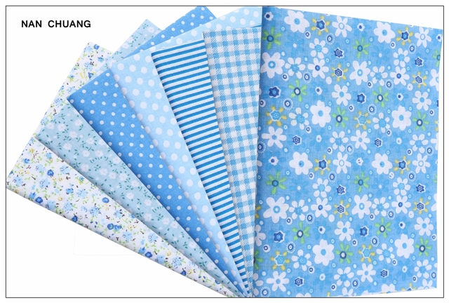 Nanchuang ćwiartki cienkich tkanin bawełnianych do patchworku DIY - pakiet 28 sztuk 50x50cm - Wianko - 21
