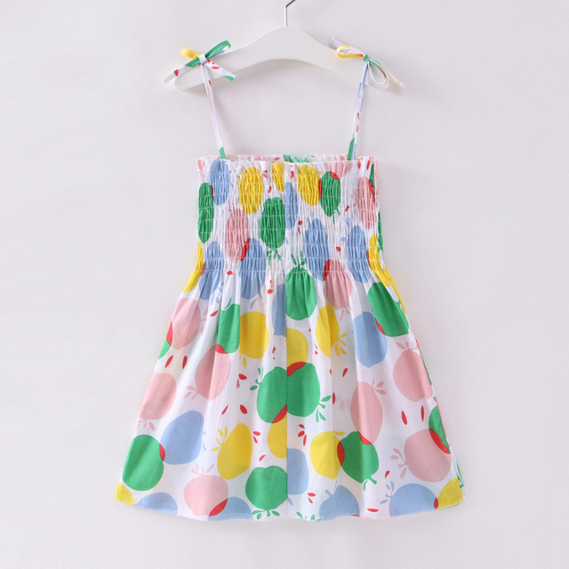Letnia sukienka plażowa dla dziewczynki - kwiatowy strój księżniczki - Wianko - 9
