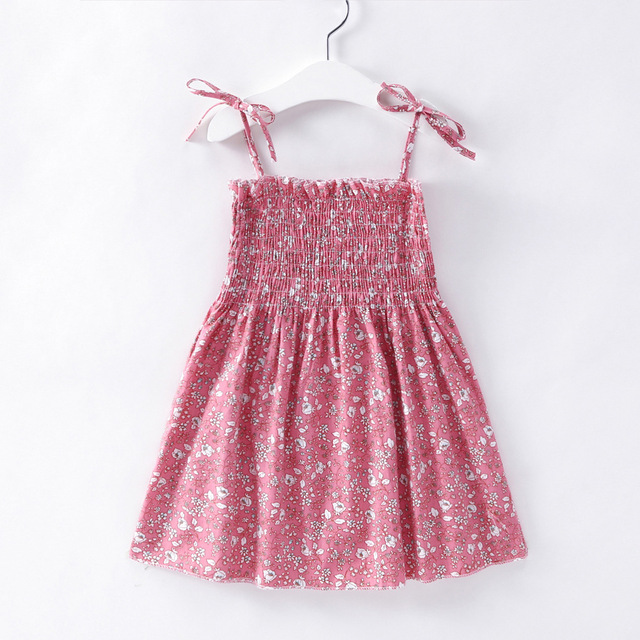 Letnia sukienka plażowa dla dziewczynki - kwiatowy strój księżniczki - Wianko - 14