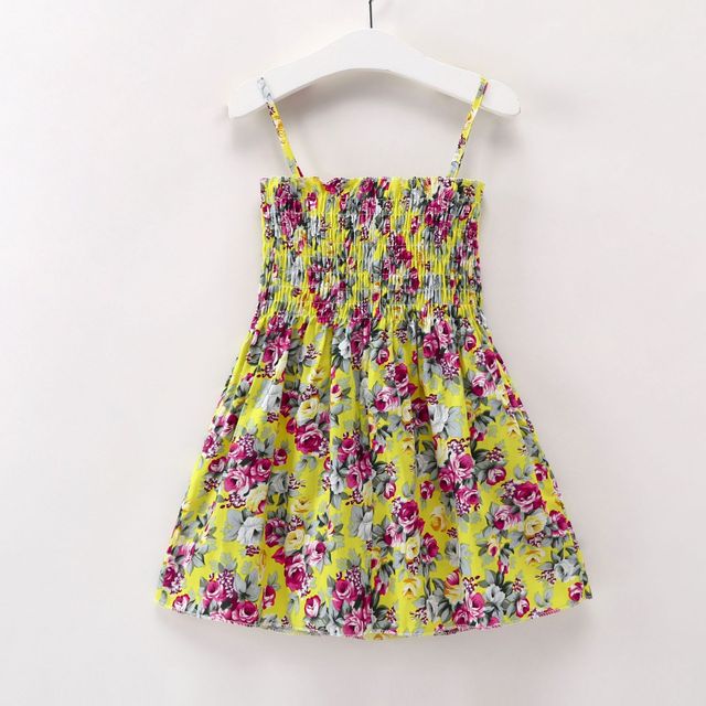 Letnia sukienka plażowa dla dziewczynki - kwiatowy strój księżniczki - Wianko - 20