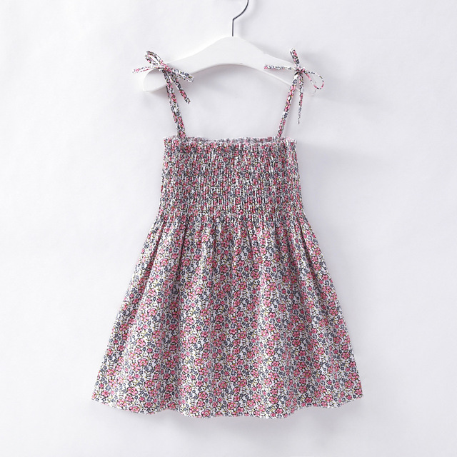 Letnia sukienka plażowa dla dziewczynki - kwiatowy strój księżniczki - Wianko - 18