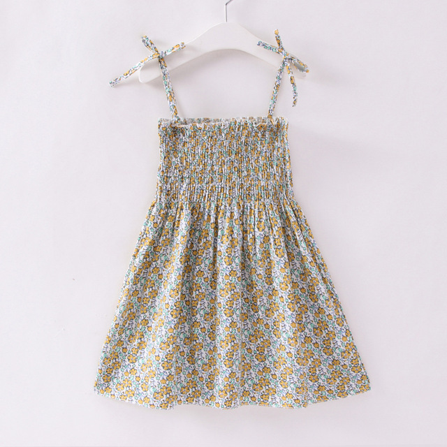 Letnia sukienka plażowa dla dziewczynki - kwiatowy strój księżniczki - Wianko - 22
