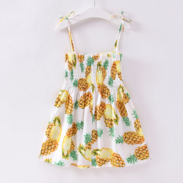 Letnia sukienka plażowa dla dziewczynki - kwiatowy strój księżniczki - Wianko - 13