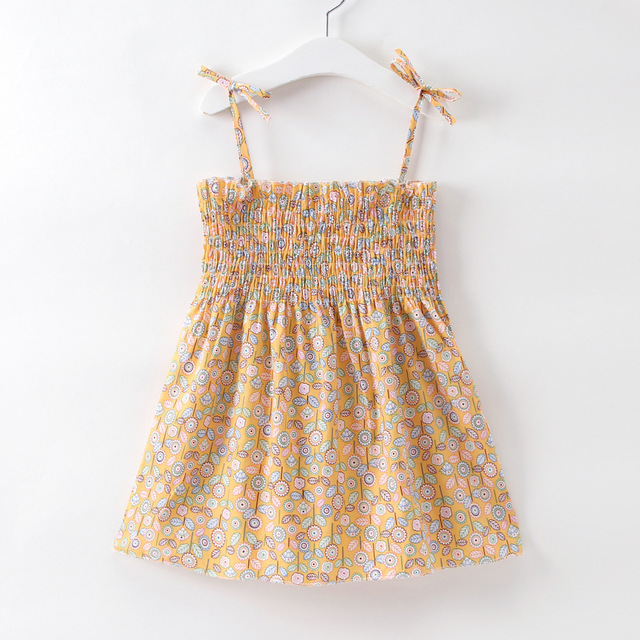 Letnia sukienka plażowa dla dziewczynki - kwiatowy strój księżniczki - Wianko - 12