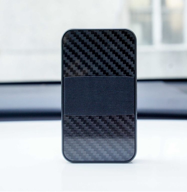Etui na karty RFID z włókna węglowego - minimalistyczne, czarne, dla mężczyzn i kobiet - Wianko - 14