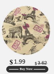 Dekoracyjne dzieło sztuki z różowym Scrapbooking, wykonane z bawełnianej popeliny - miernik sukienka w materiał Fat Quarter - Wianko - 81