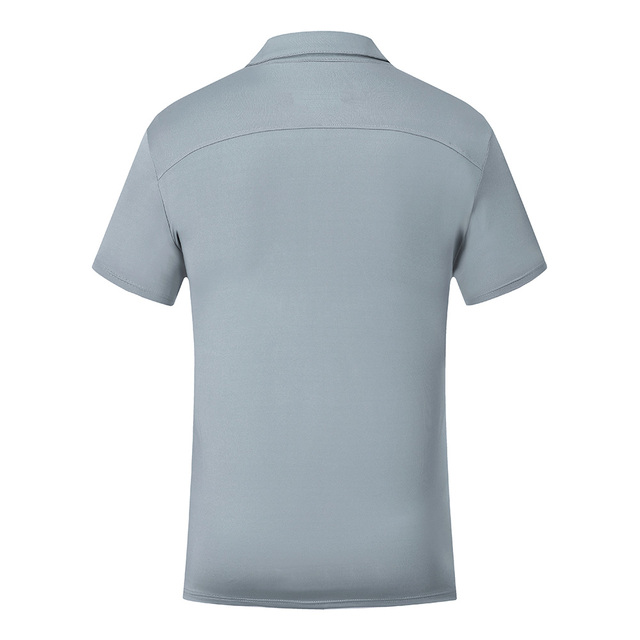 Nowa męska koszulka golfowa 2021 z krótkim rękawem - wygodna, oddychająca, szybkoschnąca - Wianko - 22