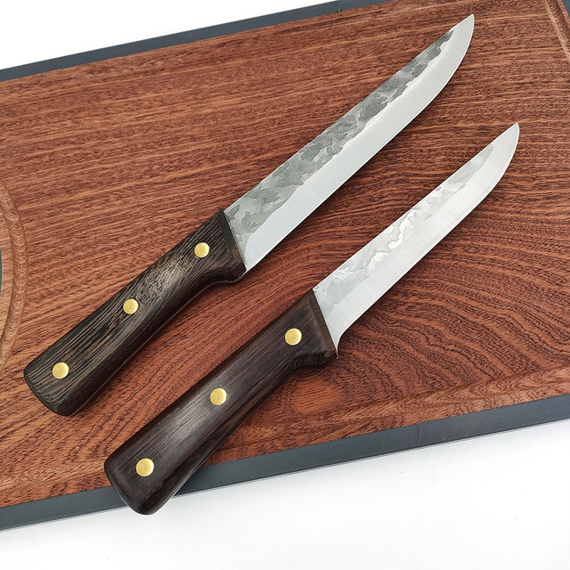 Uniwersalny, ostry nóż kuchenny Jaswehome High Carbon ze stali nierdzewnej - Wianko - 5