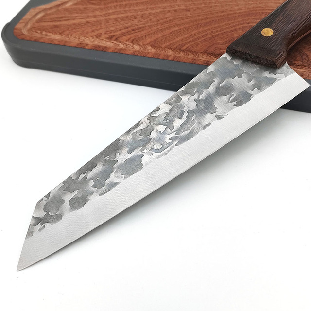 Uniwersalny, ostry nóż kuchenny Jaswehome High Carbon ze stali nierdzewnej - Wianko - 6