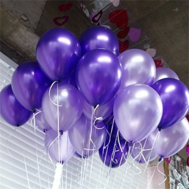 Zestaw 100 kolorowych balonów lateksowych do dekoracji ślubnych i imprez dziecięcych - Wianko - 14