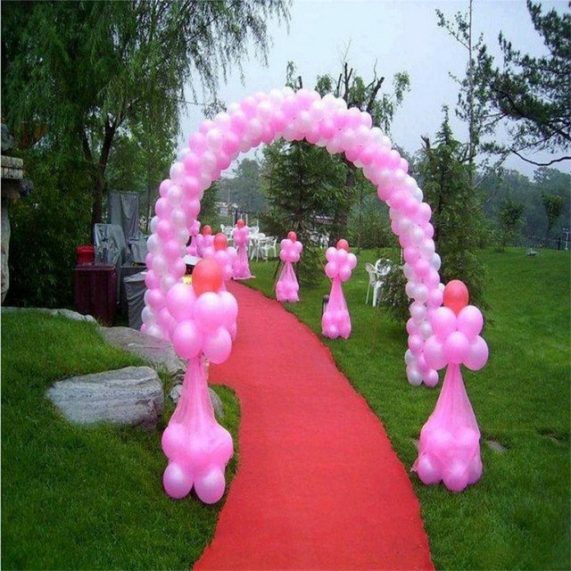 Zestaw 100 kolorowych balonów lateksowych do dekoracji ślubnych i imprez dziecięcych - Wianko - 10