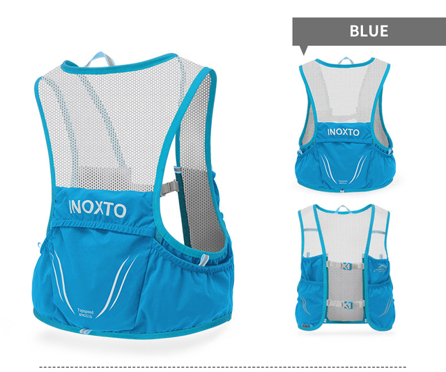 Nowy lekki plecak do biegania INOXTO 2021 - 2.5L Hydration Vest, ultralekki i przenośny - Wianko - 20