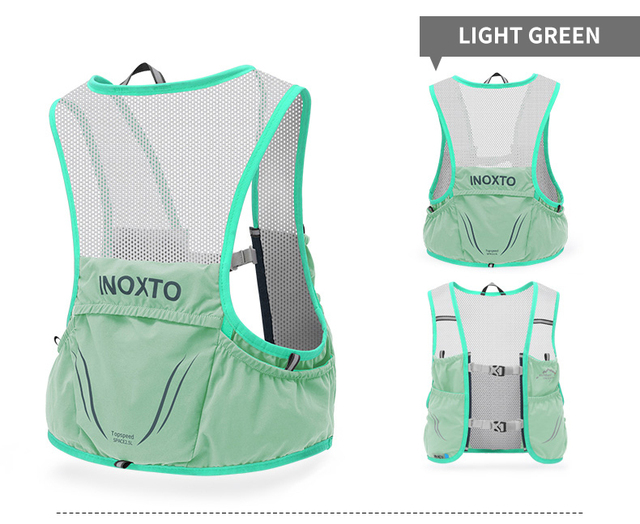 Nowy lekki plecak do biegania INOXTO 2021 - 2.5L Hydration Vest, ultralekki i przenośny - Wianko - 18