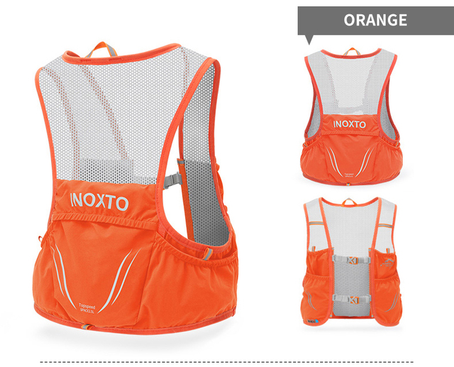 Nowy lekki plecak do biegania INOXTO 2021 - 2.5L Hydration Vest, ultralekki i przenośny - Wianko - 19