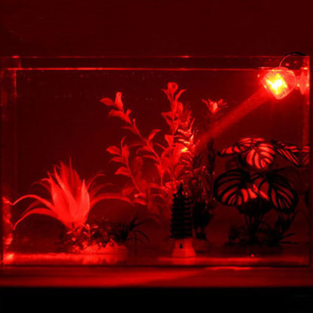 1W 220V LED Wodoodporne Oświetlenie Podwodne Akwarium - Lampy Rybne, Rośliny, Przyssawki - Wianko - 7