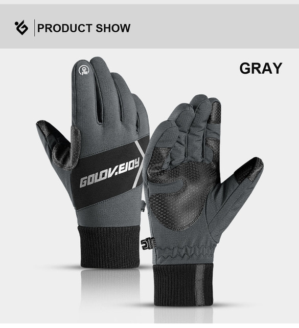 Rękawice narciarskie z ekranem dotykowym zimowe wiatroodporne antypoślizgowe grube pełne rękawiczki męskie i damskie ciepłe rękawiczki - Wianko - 16