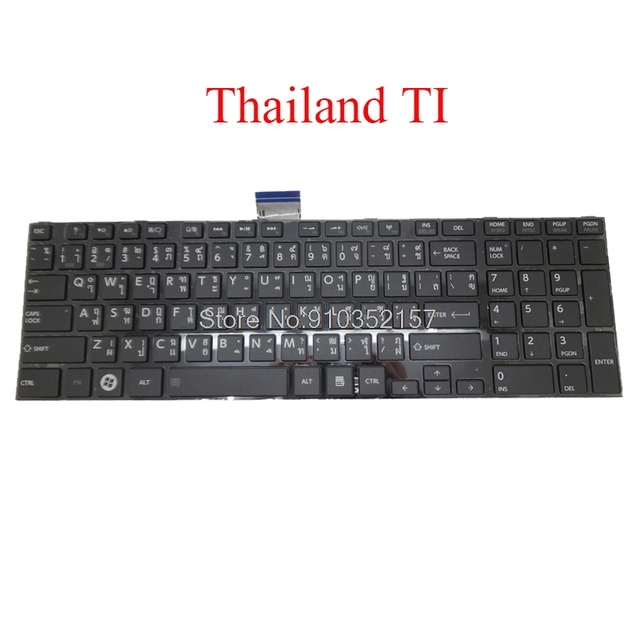 Klawiatura JP TI US do laptopa Toshiba Satellite L850/L850D/L855/L855D/L870/L870D, japoński/tajlandia/angielski - Wianko - 3