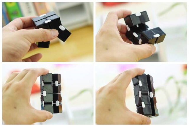 Nieograniczona kostka Rubika - antystres, puzzle, intelektualna zabawka dekompresyjna deformacja Macaron Finger - Wianko - 10