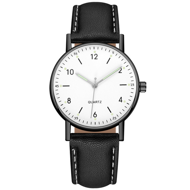 Kwarcowy zegarek damski marki Top z wysokiej klasy stali nierdzewnej, z świecącą tarczą - Montre Femme 2021 - Wianko - 4