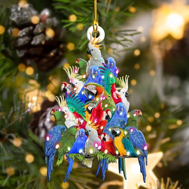 Zabawki świąteczne - Wisząca dekoracja na choinkę personalizowana, nowy rok 2022 - Wianko - 26