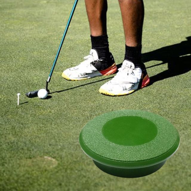 Automat treningowy do golfu z przykrywką na zieloną dziurę i kubek - pomoce szkoleniowe do gry w golfa, idealne do domu i podróży U7EF - Wianko - 5