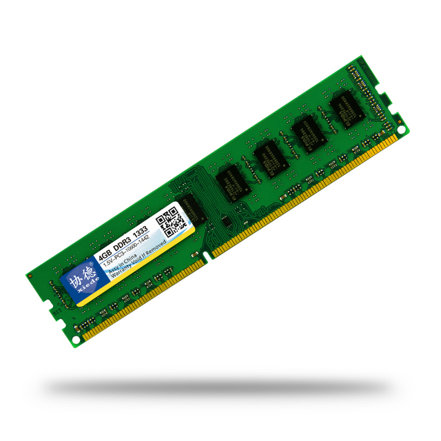 Wysokiej jakości pamięć RAM Xiede DDR3 1333Mhz 8GB 4GB 2GB do komputera stacjonarnego, 1.5V PC3-10600, kompatybilna z DDR3 1066Mhz - Wianko - 3