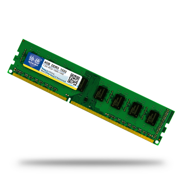 Wysokiej jakości pamięć RAM Xiede DDR3 1333Mhz 8GB 4GB 2GB do komputera stacjonarnego, 1.5V PC3-10600, kompatybilna z DDR3 1066Mhz - Wianko - 4