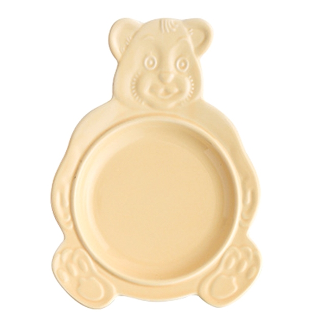Ceramiczna miska do deserów z uroczym animowanym niedźwiadkiem - 2021 nowość - Wianko - 12
