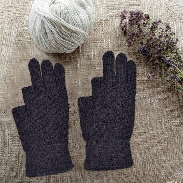 Rękawiczki narciarskie z polarowym podszyćem Anti-Slip - ciepłe, dotykowe unisex (dostępne w rozmiarze 2XL) - Wianko - 18