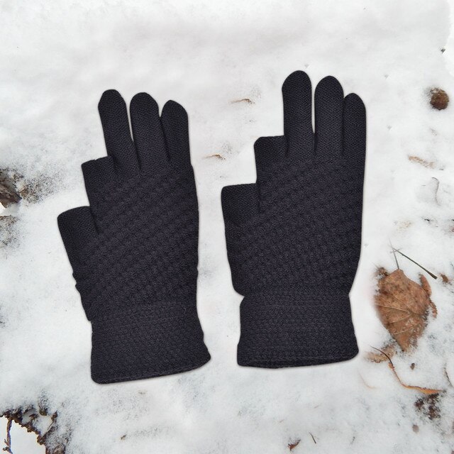 Rękawiczki narciarskie z polarowym podszyćem Anti-Slip - ciepłe, dotykowe unisex (dostępne w rozmiarze 2XL) - Wianko - 19