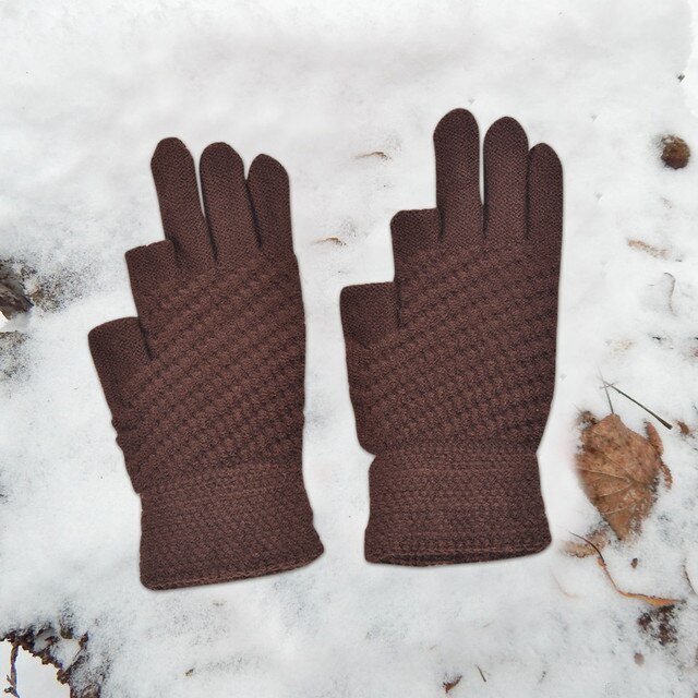 Rękawiczki narciarskie z polarowym podszyćem Anti-Slip - ciepłe, dotykowe unisex (dostępne w rozmiarze 2XL) - Wianko - 13