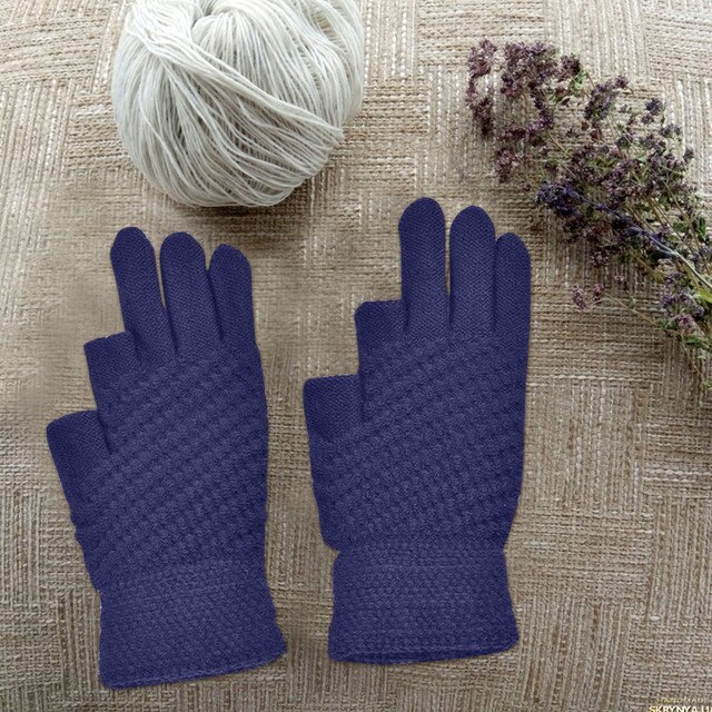 Rękawiczki narciarskie z polarowym podszyćem Anti-Slip - ciepłe, dotykowe unisex (dostępne w rozmiarze 2XL) - Wianko - 15