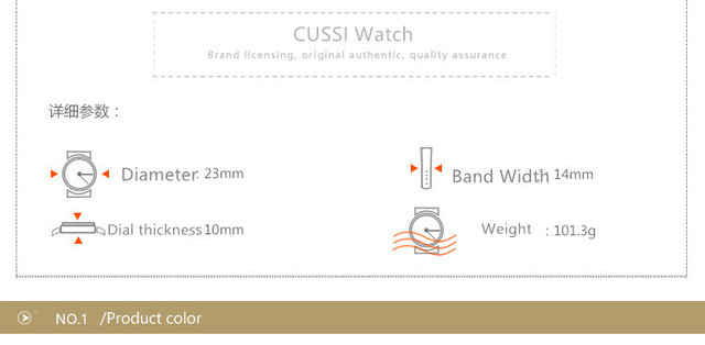 2021 Cussi Luksusowy Zegarek Damski - Złote Wężowe Uzwojenie, Modny Kwarcowy Bransoletkowy Zegarek dla Kobiet - Wianko - 3